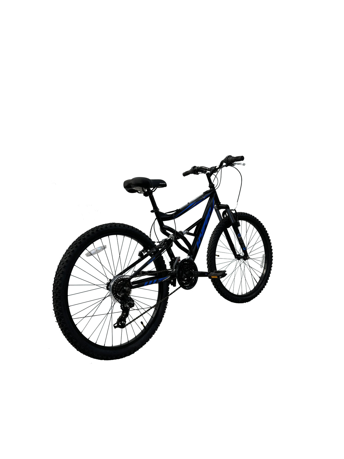 Hyper Bicycles Men's 26" Shocker Mountain Bike, Black/Green