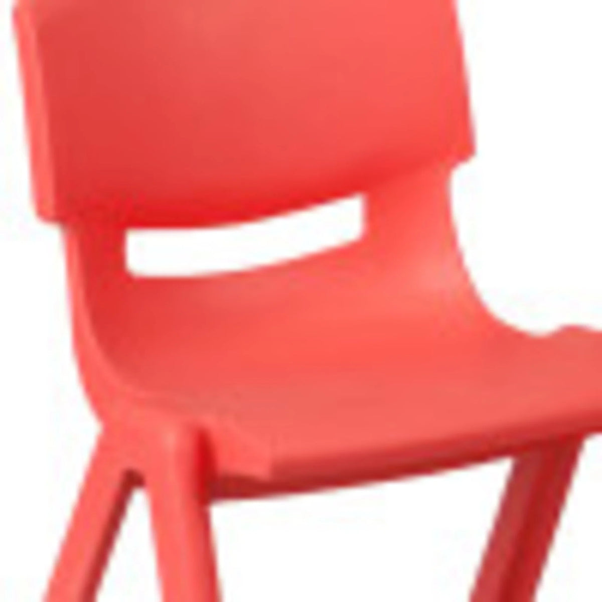 Flash Furniture Emmy Adjustable Classroom Activity Table for Kids with 6 Chairs, Red/Gray