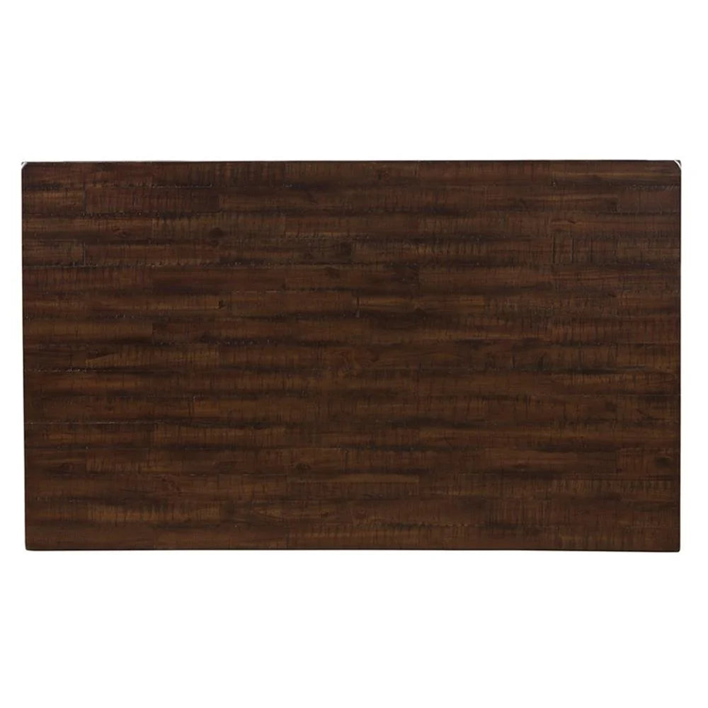 Allora Wood Dining Table in Walnut (Brown)