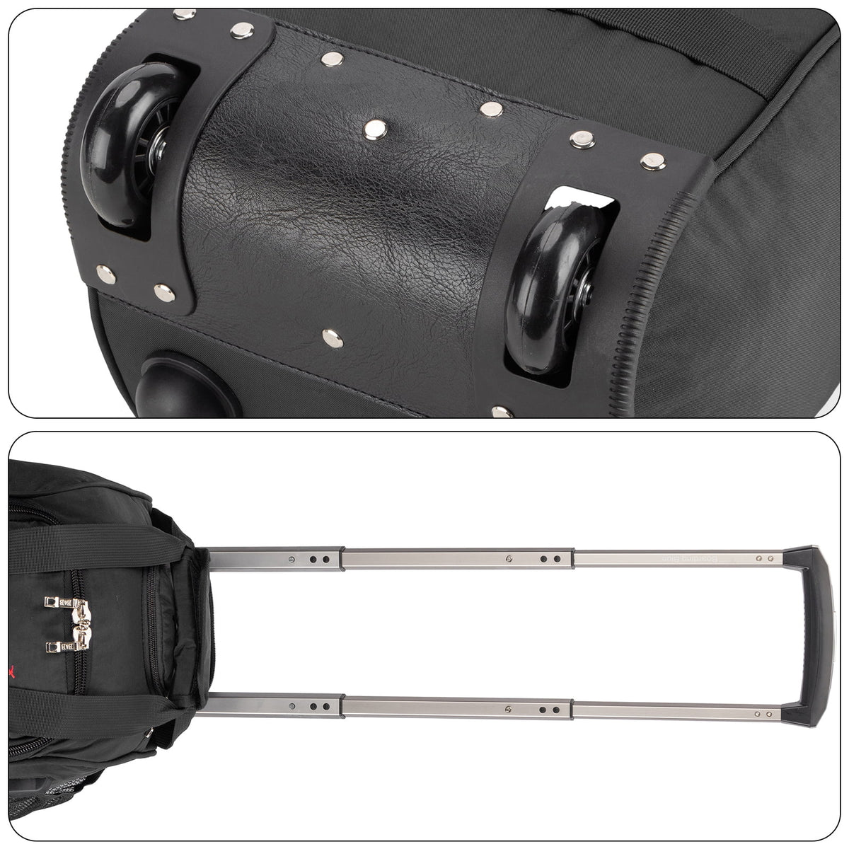 17" Rolling Personal Item Under Seat Duffel for United Airlines