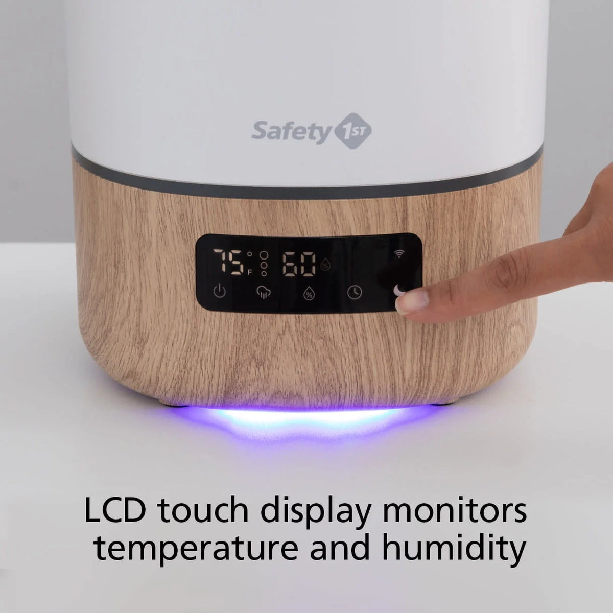 Safety 1???Smart Humidifier, Natural with White