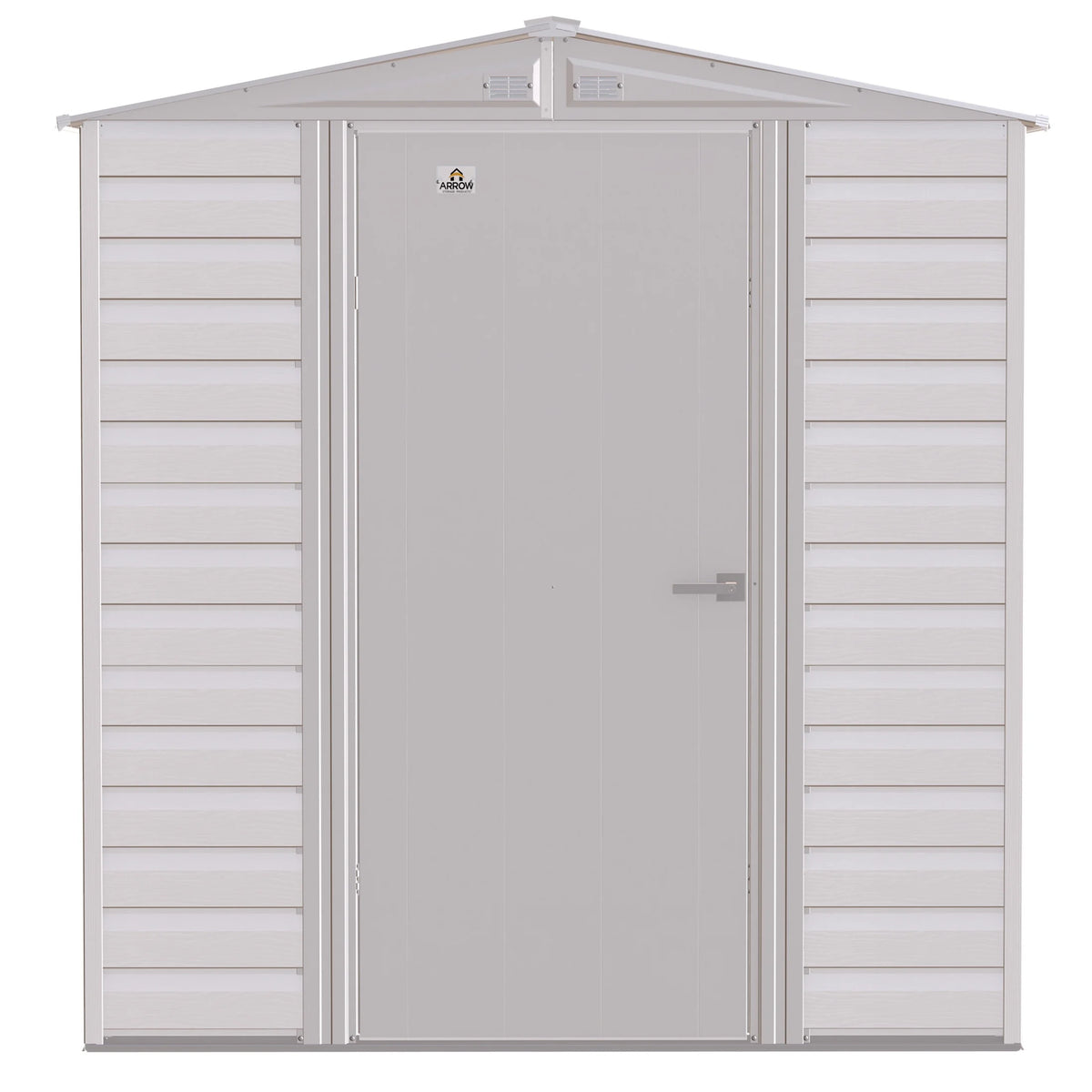 Arrow Select Steel Storage Shed Steel Storage Shed, 6x5, Charcoal