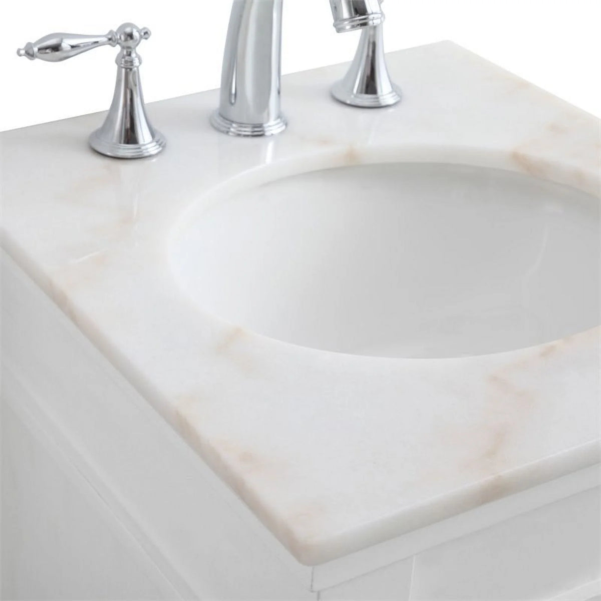 18.5 inch single bathroom vanity in blue