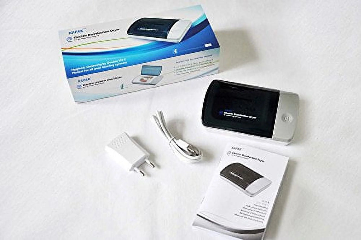 Electronic Kapak Ultra Violet C Clean Hearing Aid Dryer and Dehumidifier Automatic Dry Case