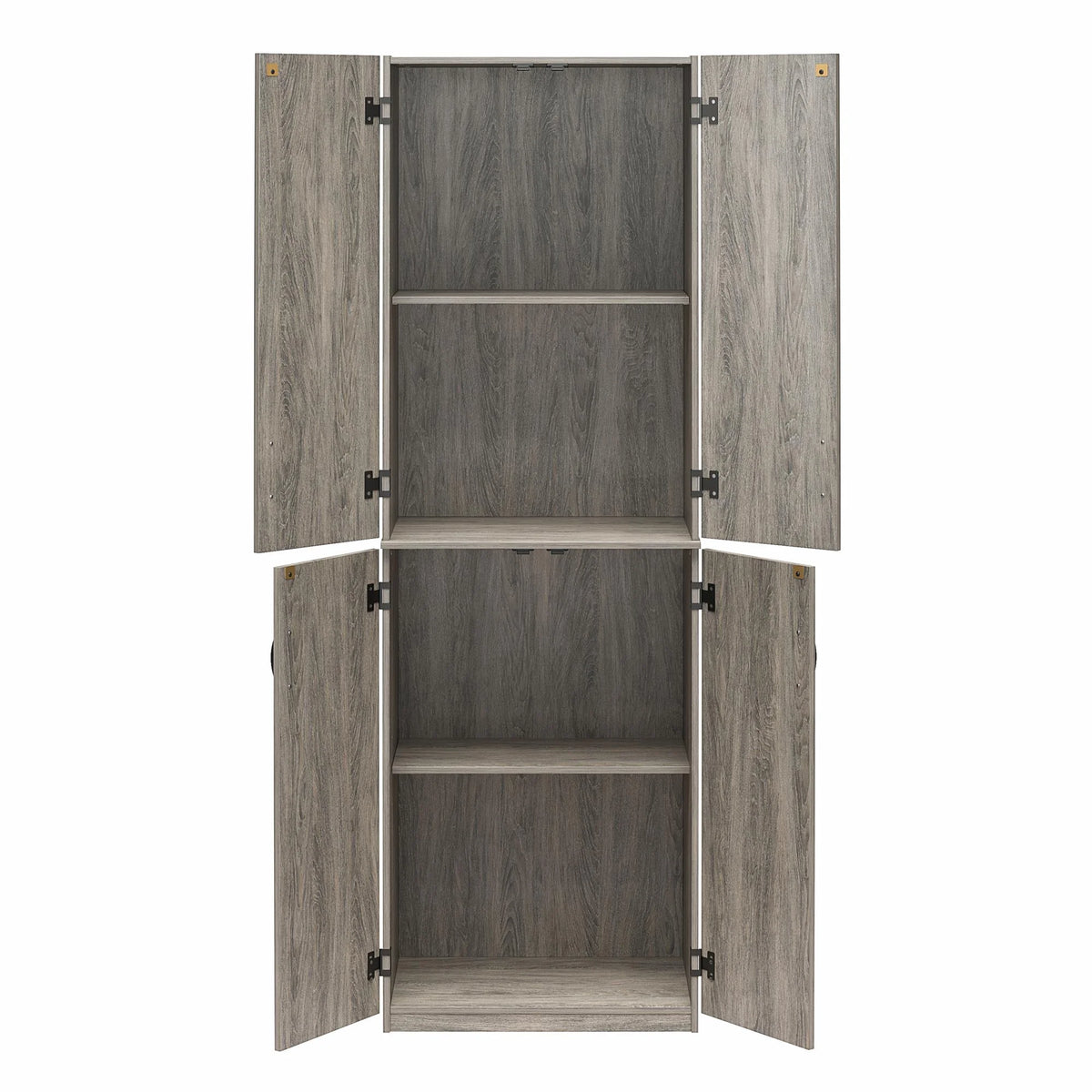 Mainstays 72" 4-Door Storage Cabinet, Espresso