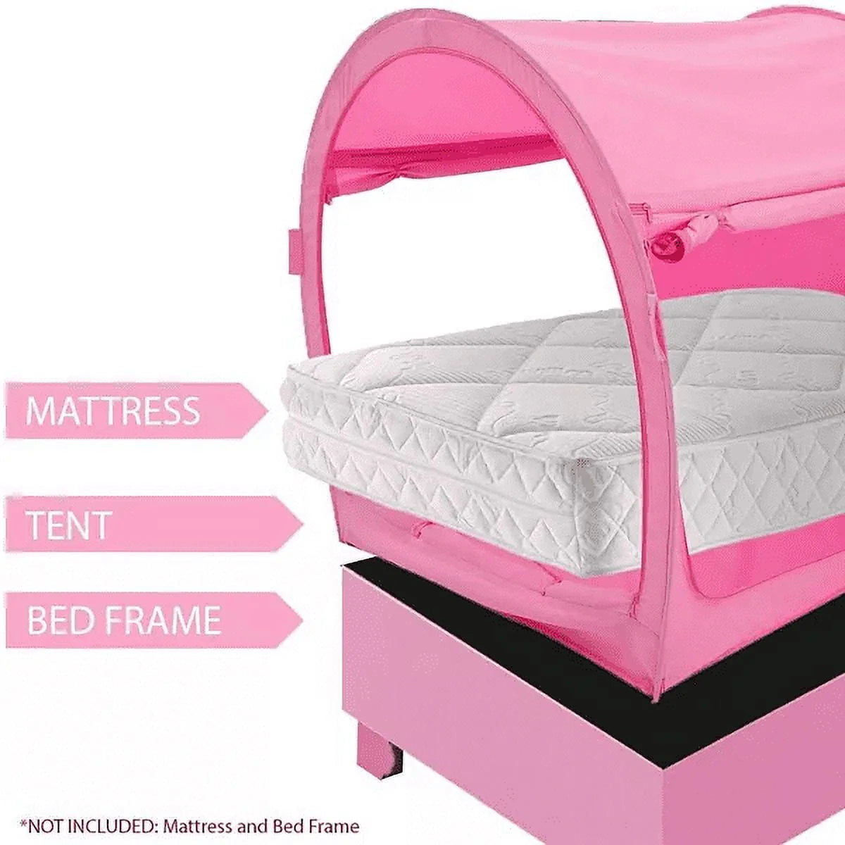 Alvantor Bed Tent Pop Up Canopy Full Pink