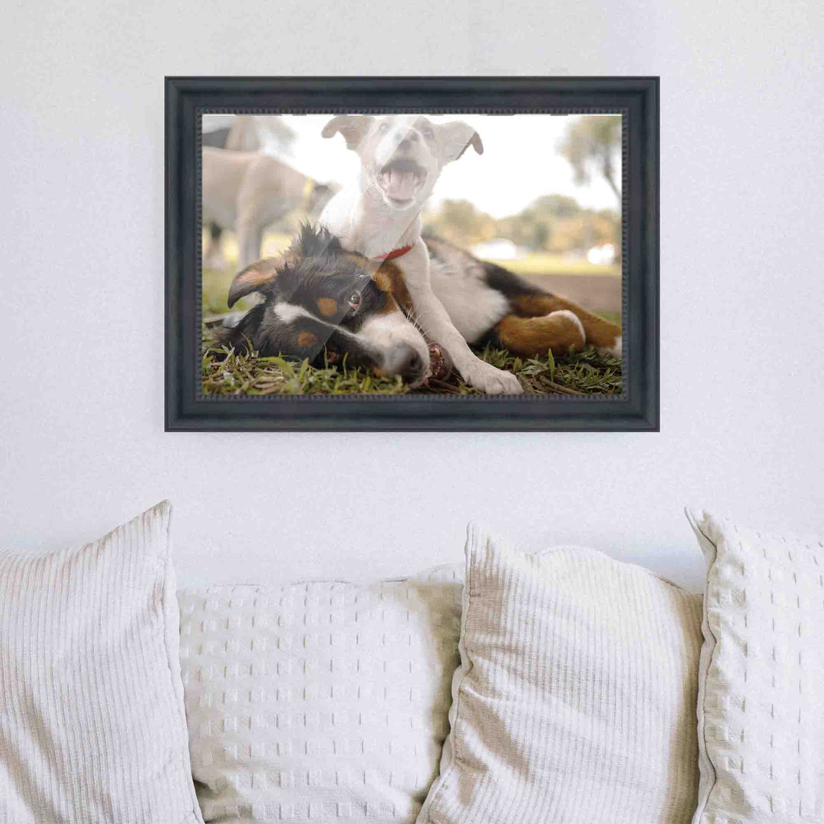 20x48 Frame Black Passaggi Solid Wood Picture Frame Width 1.5 Inches | Interior Depth 0.5 Inches |