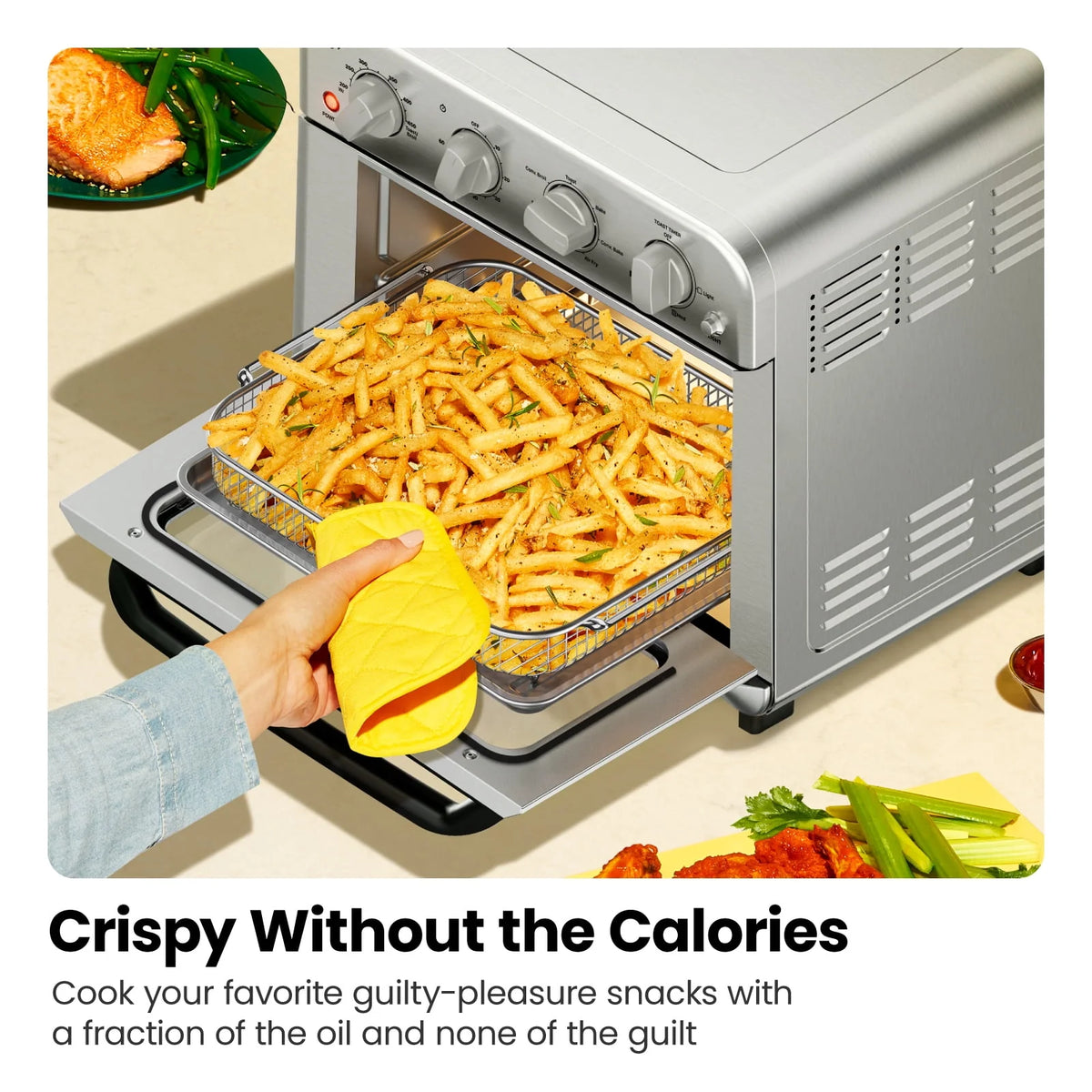 Chefman 18L Toaster Oven Air Fryer