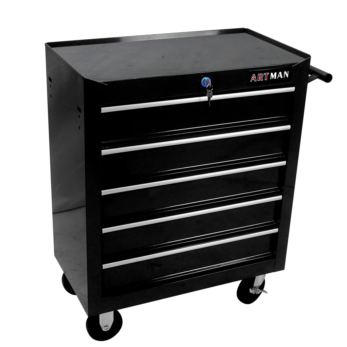 ARTMAN 5 Drawer Rolling Tool Chest, Tool Storage Cabinet  with Wheels and Drawers for Garage Warehouse