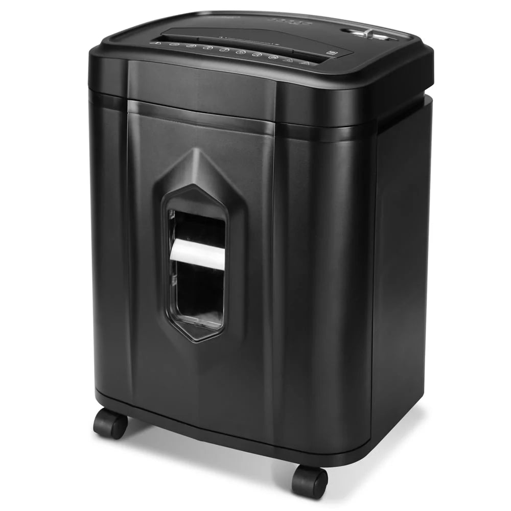 Aurora GB Professional Grade 12-Sheet Micro-Cut Paper and CD/Credit Card Shredder, 10 Minutes Continuous Run Time