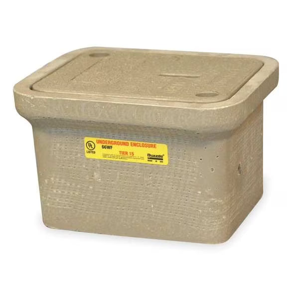 Quazite Underground Enclosure,15,000 lb.,8-1/2"L PC0608Z80017