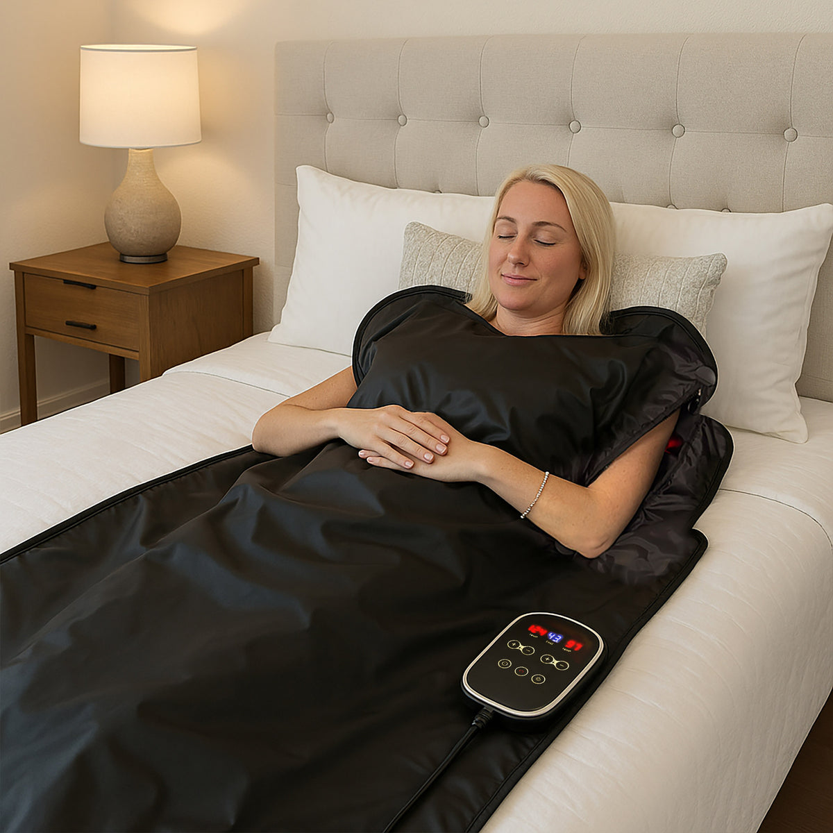LifeTrend Sauna Blanket with Red Light Therapy