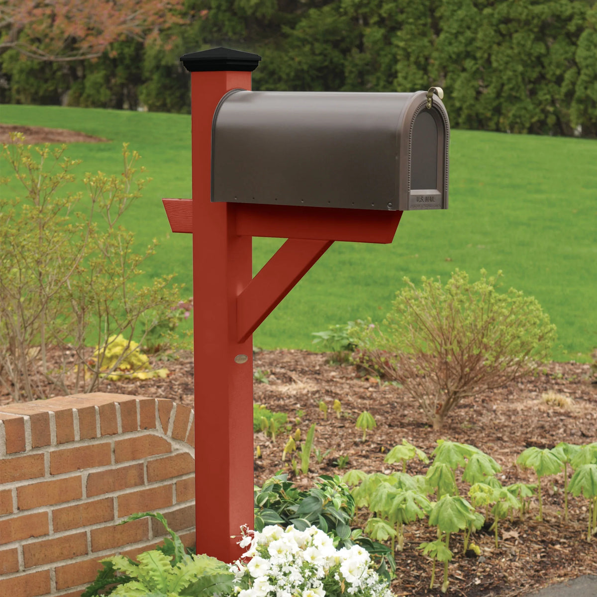 Highwood Hazleton Mailbox Post - In-Ground, 41" H, 4" x 4" Post