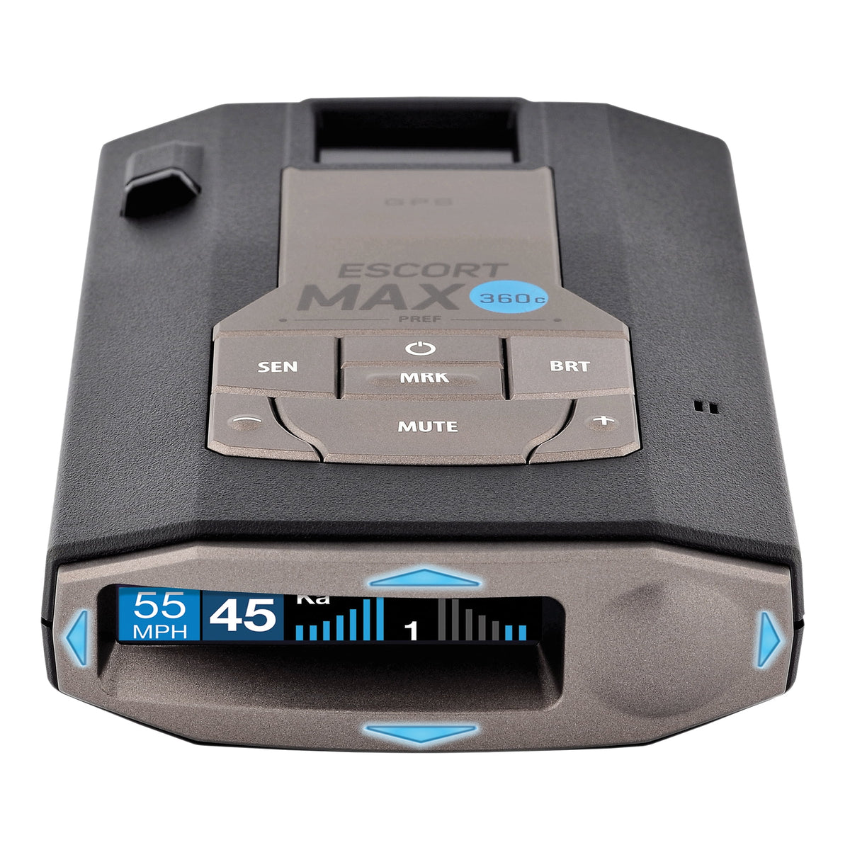 Escort MAX 360c Laser Radar Detector - WiFi & Bluetooth Enabled, 360�� Protection, Extreme Long Range, Voice Alerts, Apple CarPlay & Android Auto Compatible