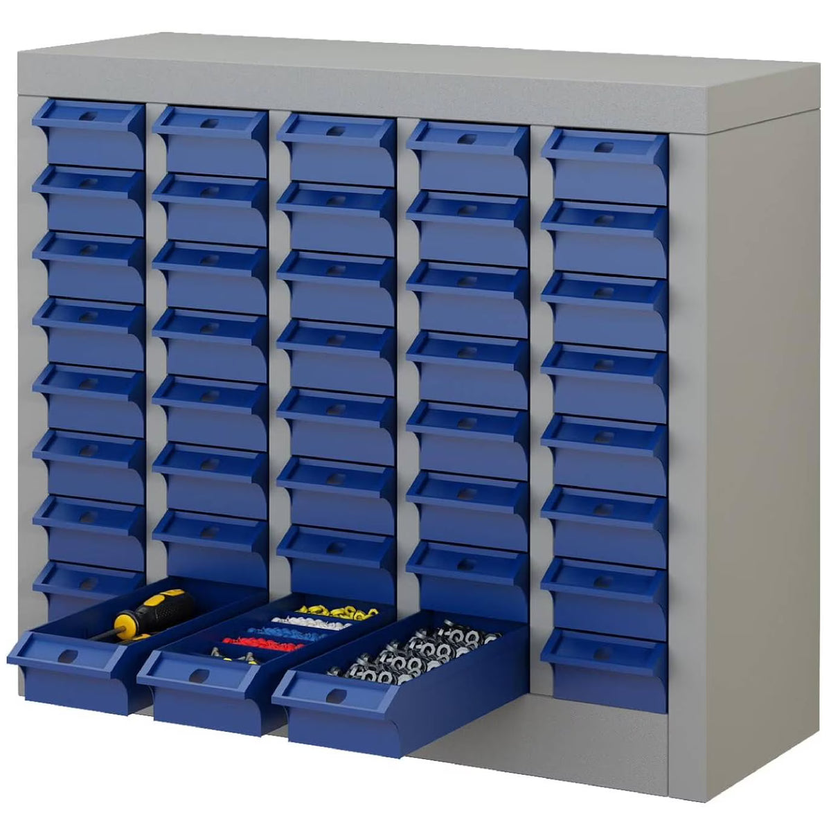 Reykilor 100 Drawers Small Parts Cabinet Bolt and Nut Tool Storage Cabinet Hardware Organizer Electronic Component Sorting Storage