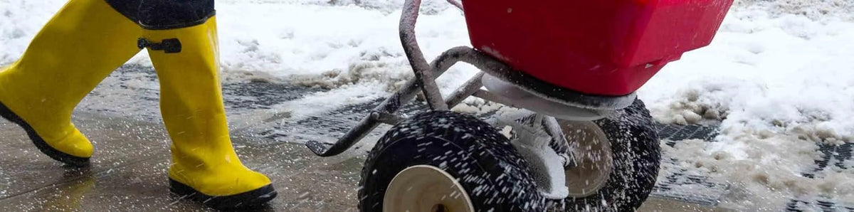 Road Runner Ice and Snow Melt Fast Acting Scotwood Industries Pail, 2 Pails of 50 Lbs Total 100 Lbs