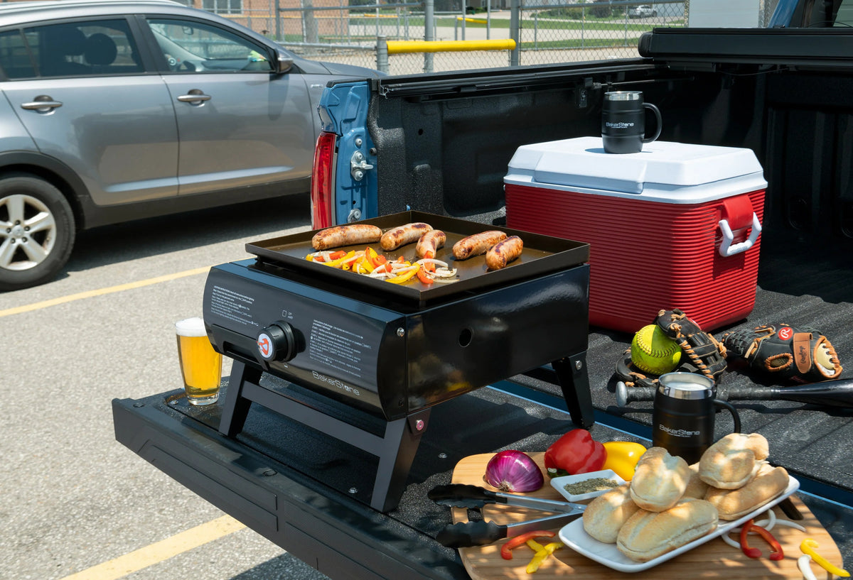 BakerStone Basics Series Portable Gas Pizza Oven and Griddle Combo