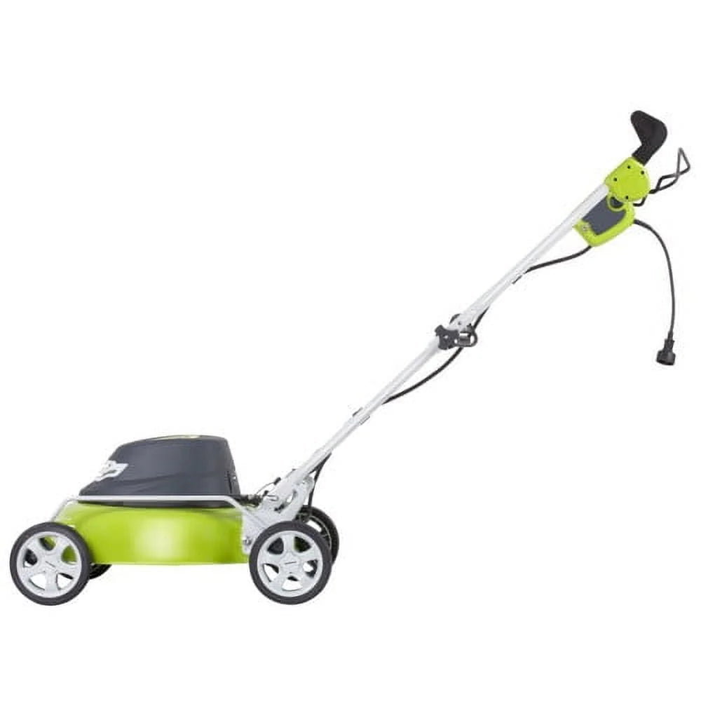 Greenworks 12 Amp 18" Corded Electric Walk Behind Push Lawn Mower, 25012