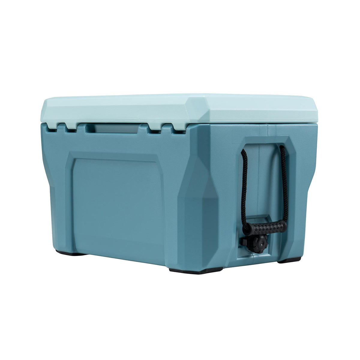 Lifetime 55 qt Bear-Resistant Camping Cooler, Premium High Performance, Ice Retention, Hard Cooler, 60 Can Capacity, Light Gray (90949)