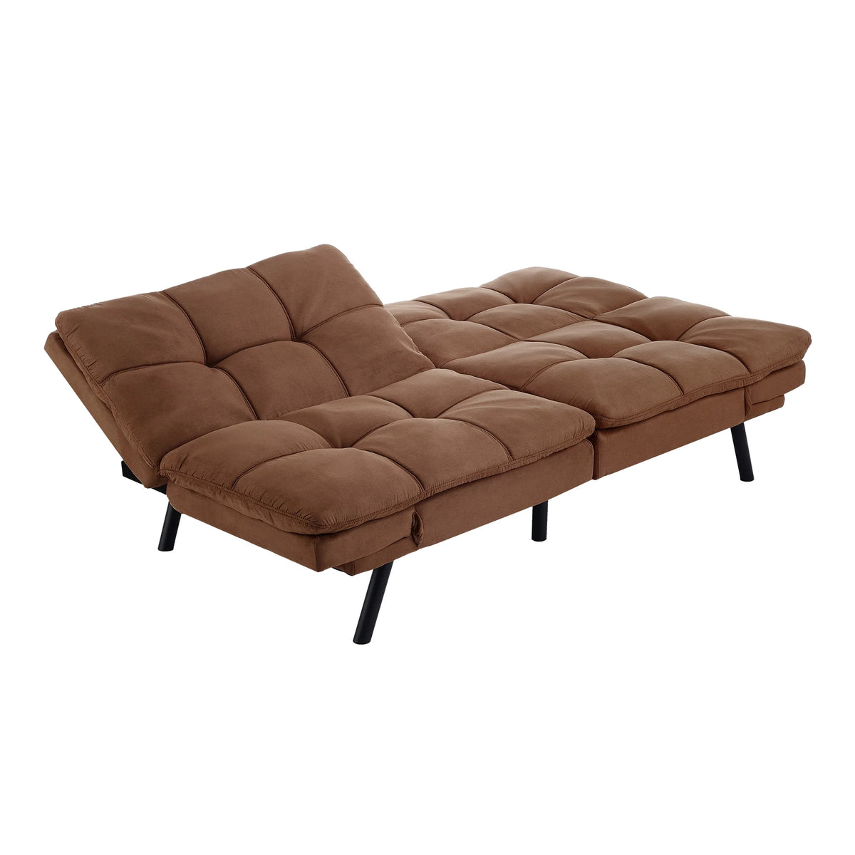 Mainstays Memory Foam Futon with 72",Black
