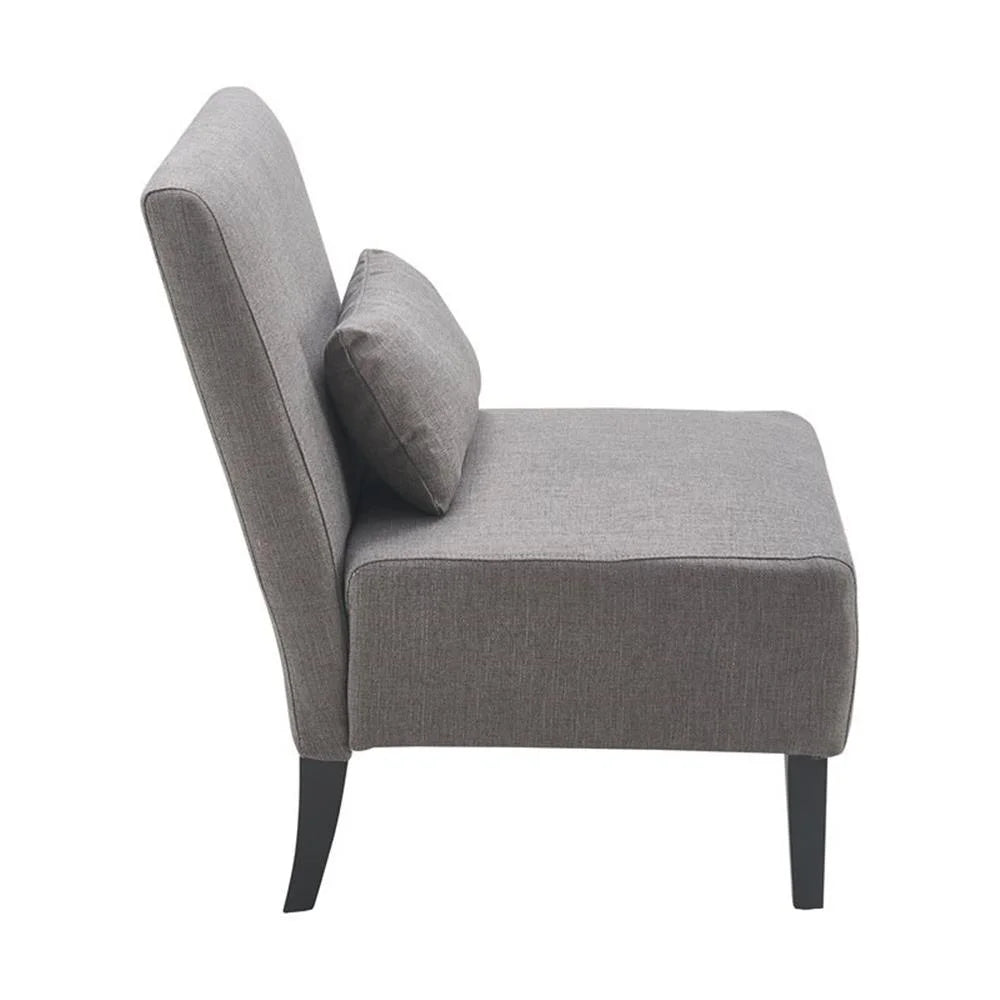 Serta Palisades Slipper Chair Pebble Gray