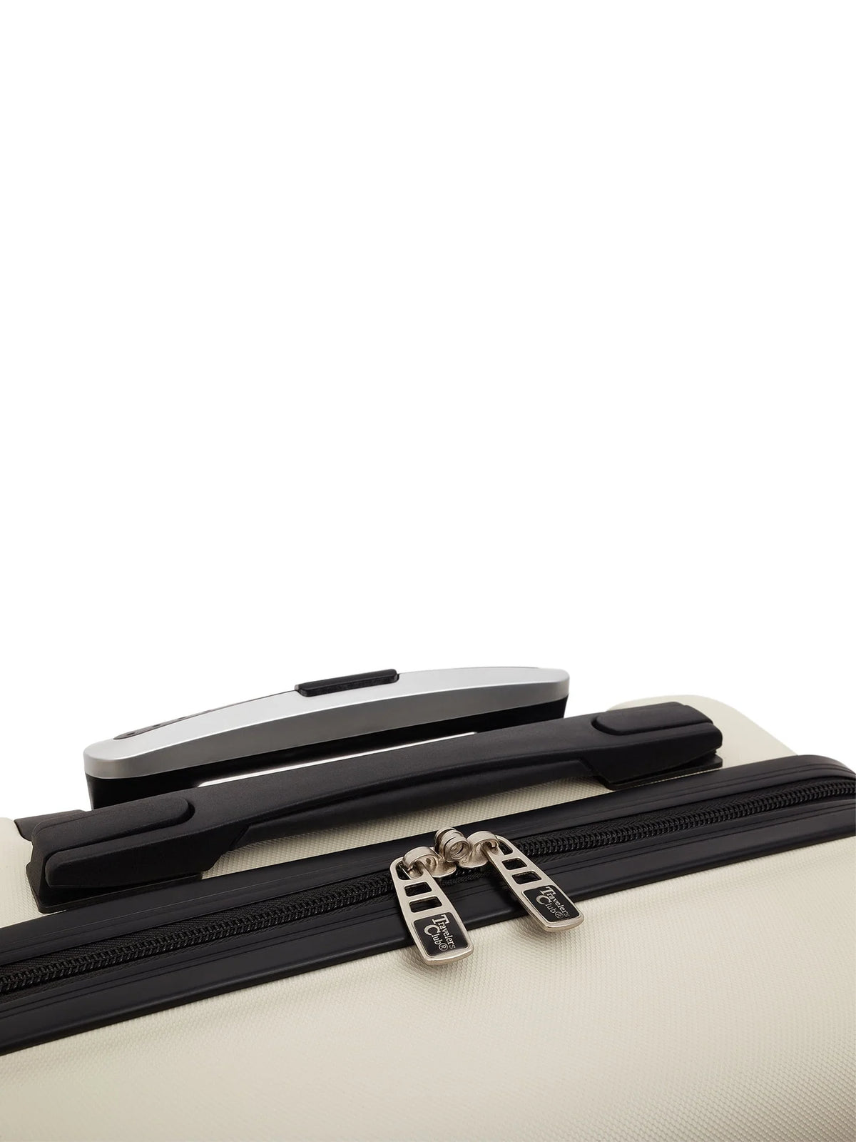 Travelers Club Richmond Hardside 20" Rolling Carry-on Luggage - Bone white
