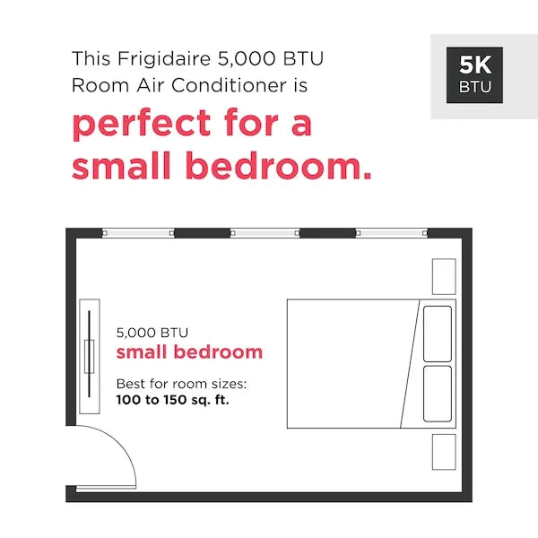 Frigidaire 6,000 BTU Window Room Air Conditioner with Remote Control