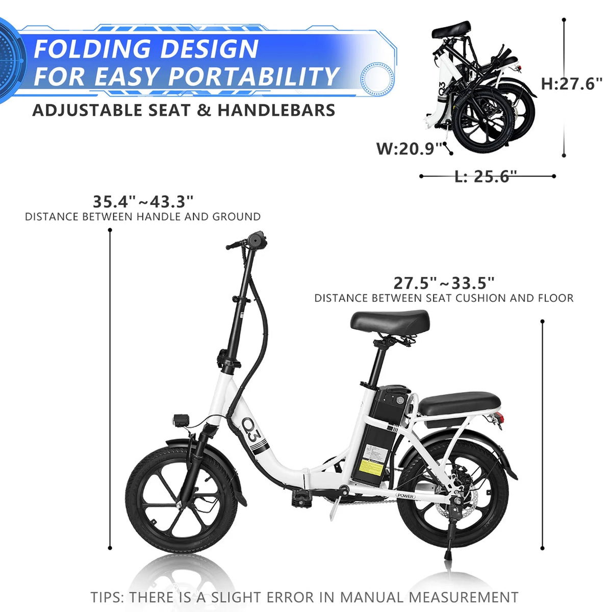 Bycyla Electric Bike for Adults,500W Brushless Motor Ebike with 12Ah Removable Battery,Multi-Shock Absorption,Commuter Electric Bicycle