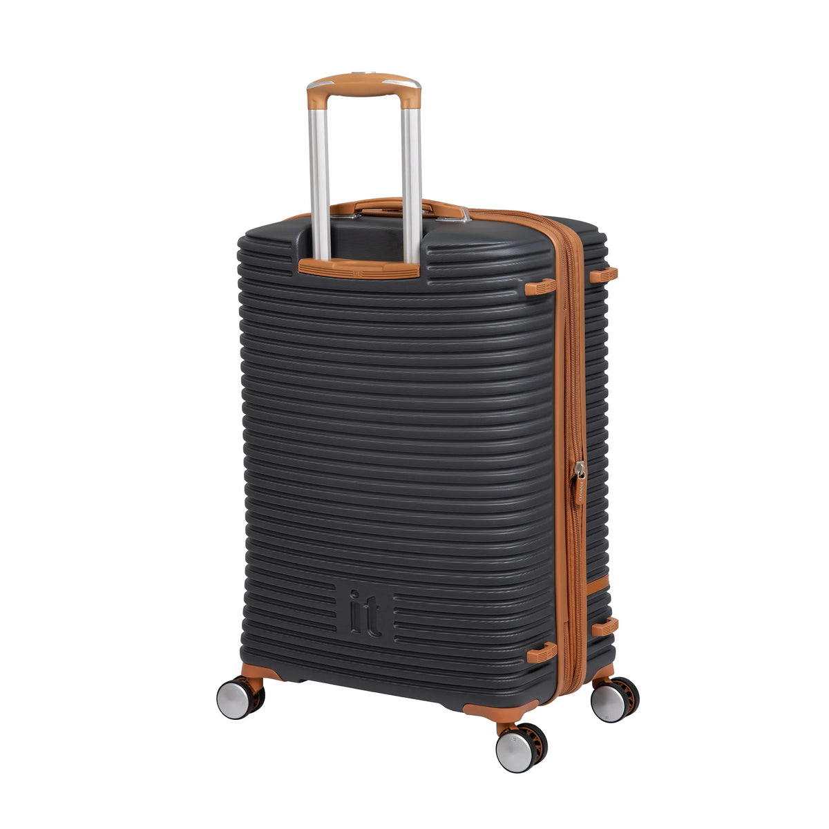 it luggage Replicating 21" Hardside Expandable Carry-on Spinner Luggage, Gray