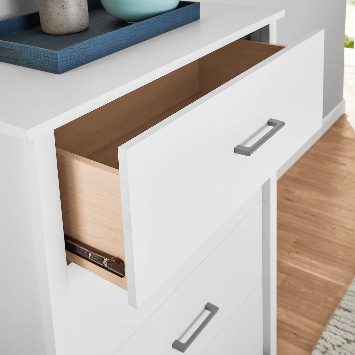 Mainstays Hillside 4-Drawer Dresser, Charcoal Finish