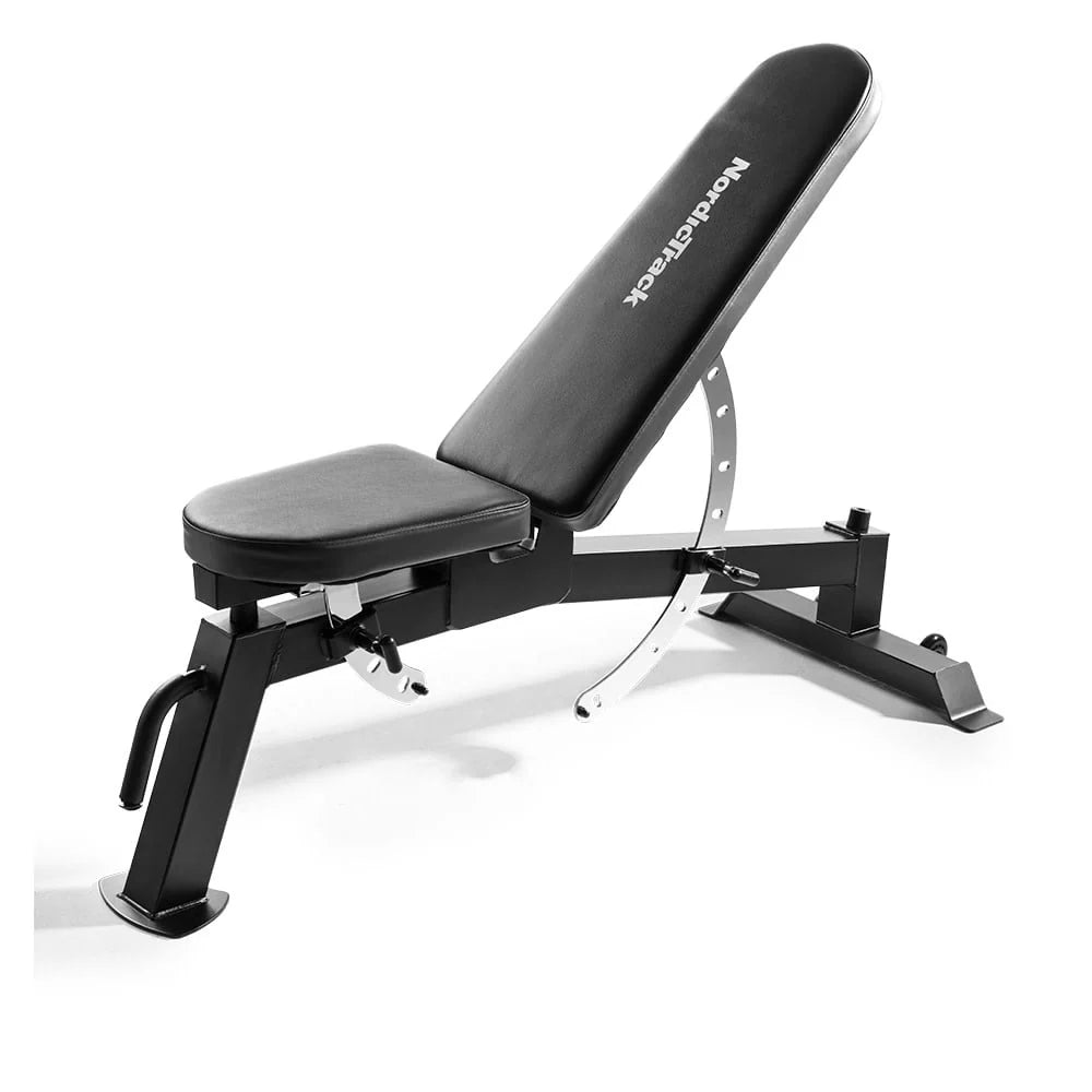 NordicTrack Adjustable Weight Bench with High-Density Foam Backrest, 300 lb. Weight Limit