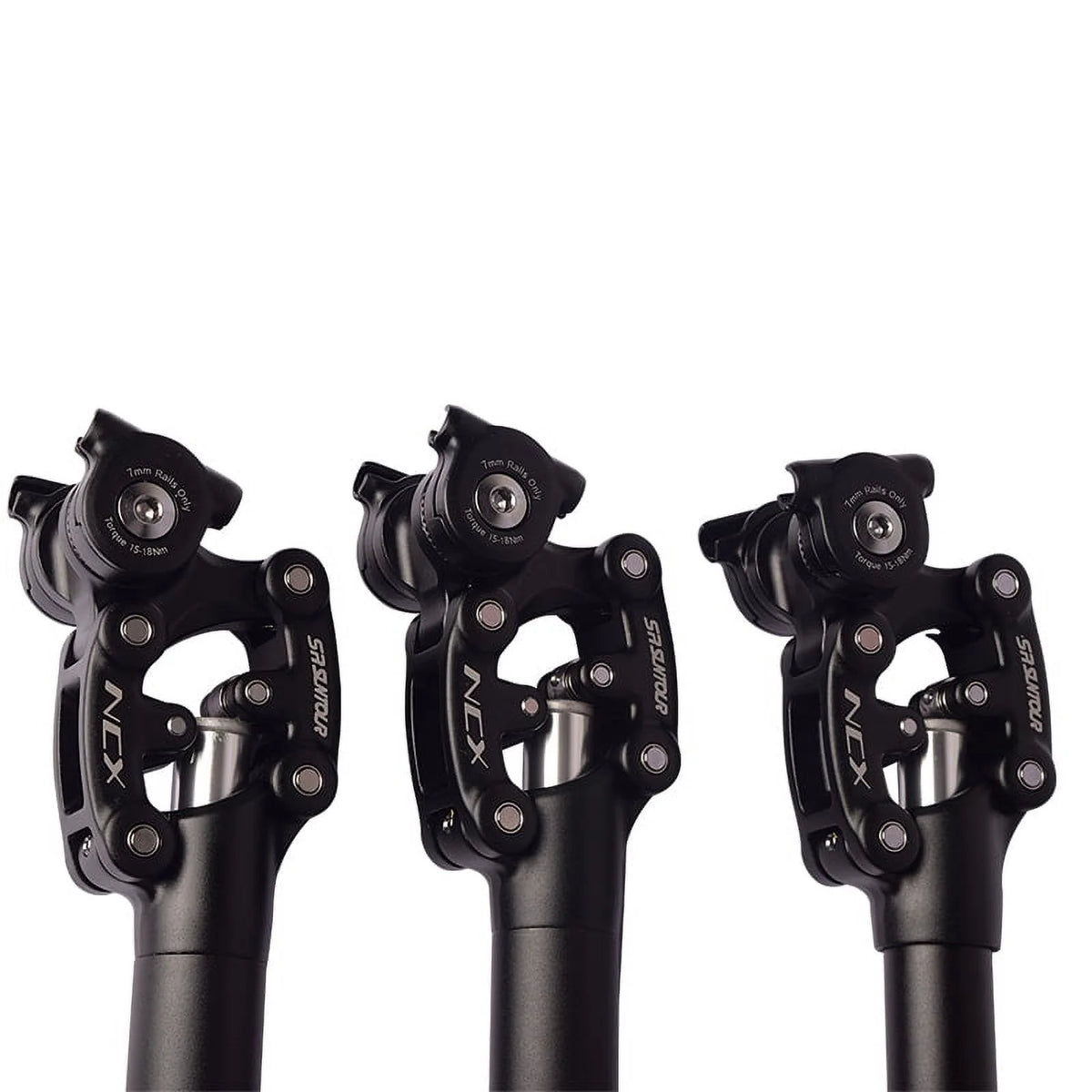 SR Suntour NCX Bicycle Suspension Seat Post with Standard Spring，Specification 27.2*350mm