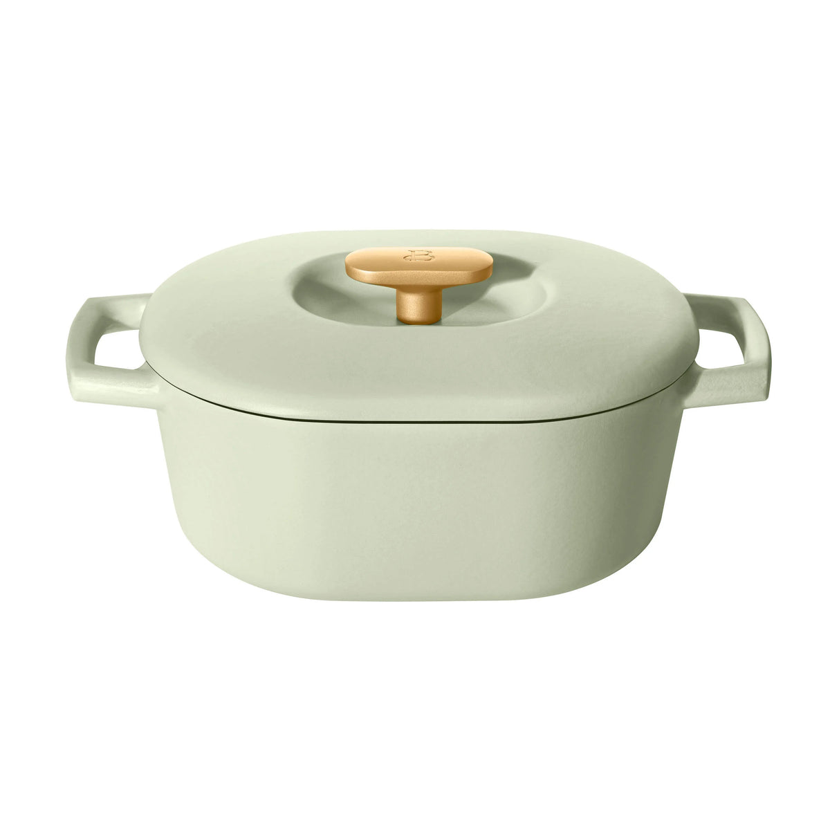 Beautiful 6 Quart Enamel Dutch Oven, Black Sesame by Drew Barrymore