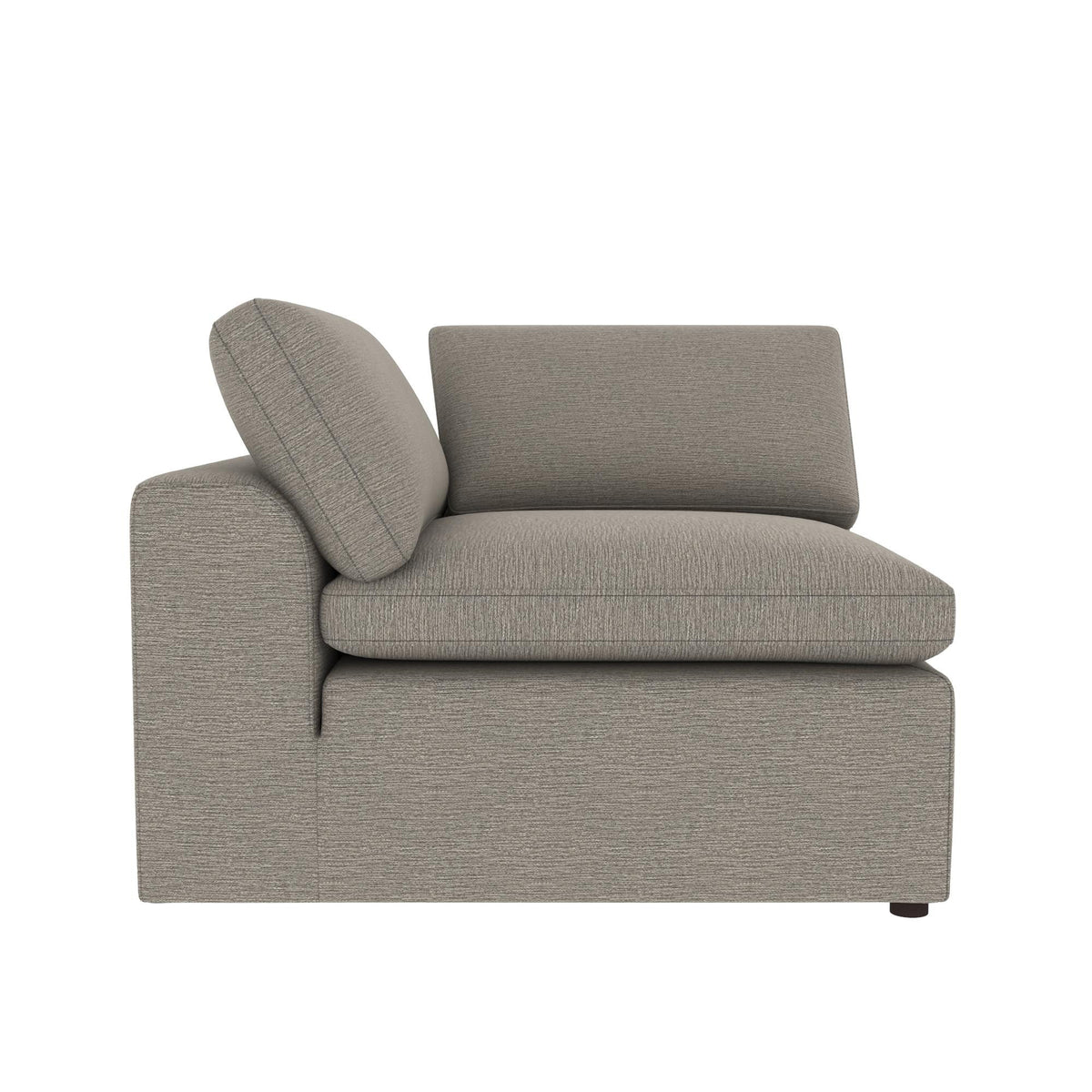 York Modular Corner Chair, Urban Steel Taupe