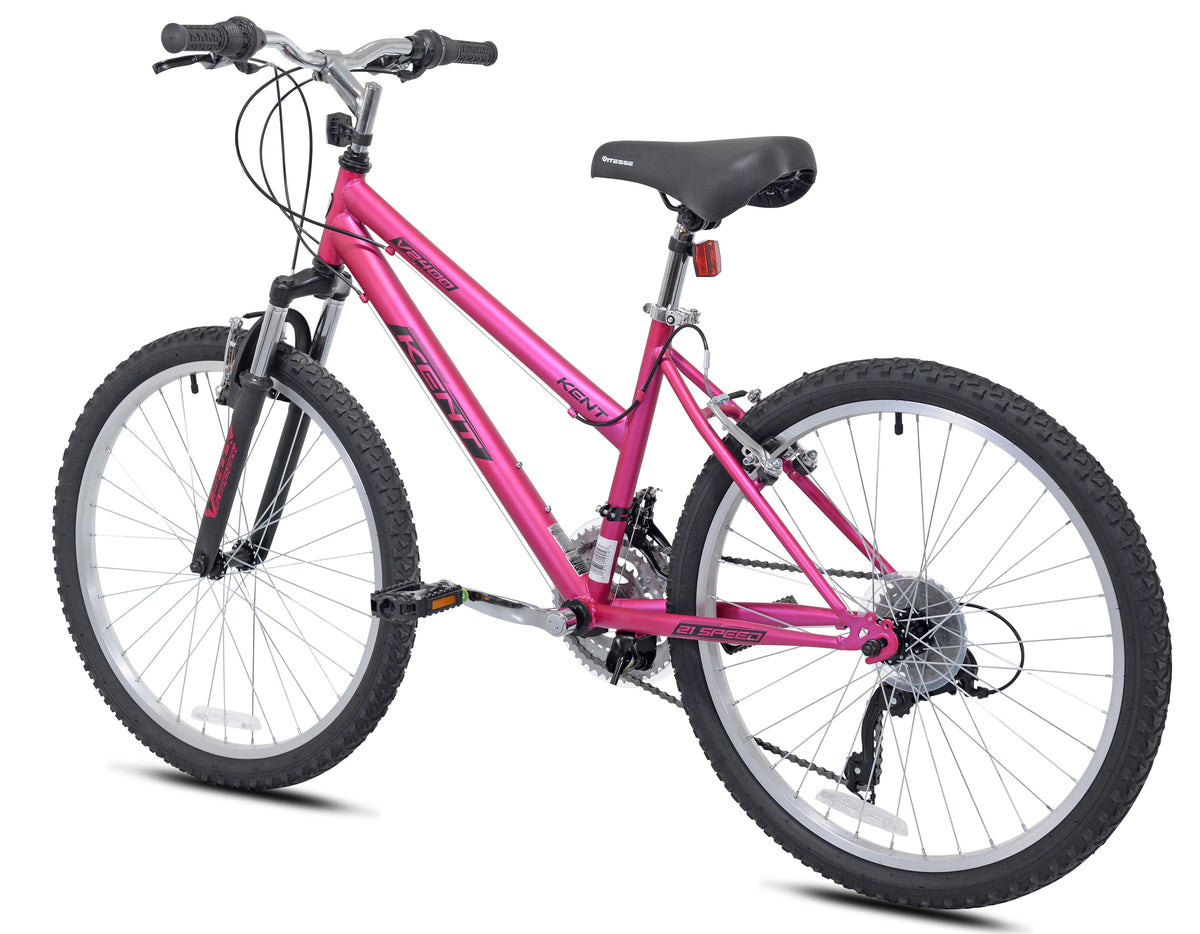24" Kent V2400 Magenta Silver Bicycle
