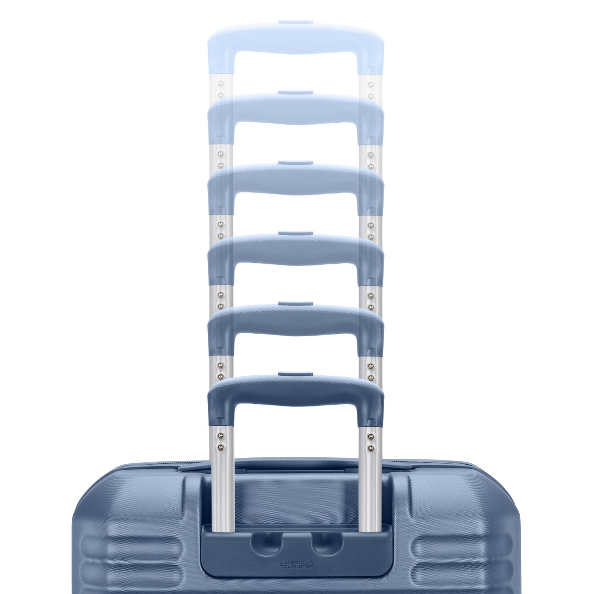 American Tourister Stratum 3.0 Medium Hardside Suitcase with Spinner Wheels - Elemental Blue