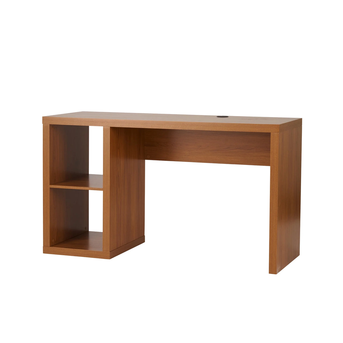Better Homes & Gardens Cube Storage Office Desk, White Texture