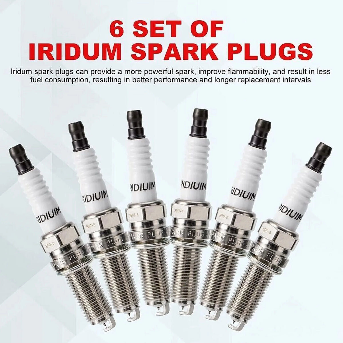 6 Pack UF648 Ignition Coil & Platinum Spark Plug Compatible with Chrysler Dodge Jeep Ram ProMaster 3.6L