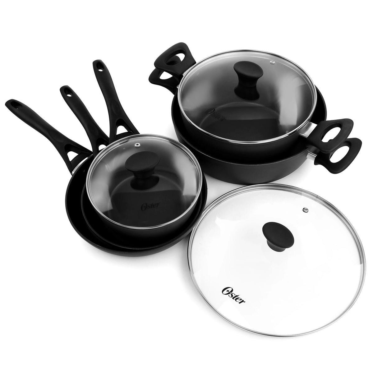 Oster 10 Piece Nonstick Aluminum Cookware Set