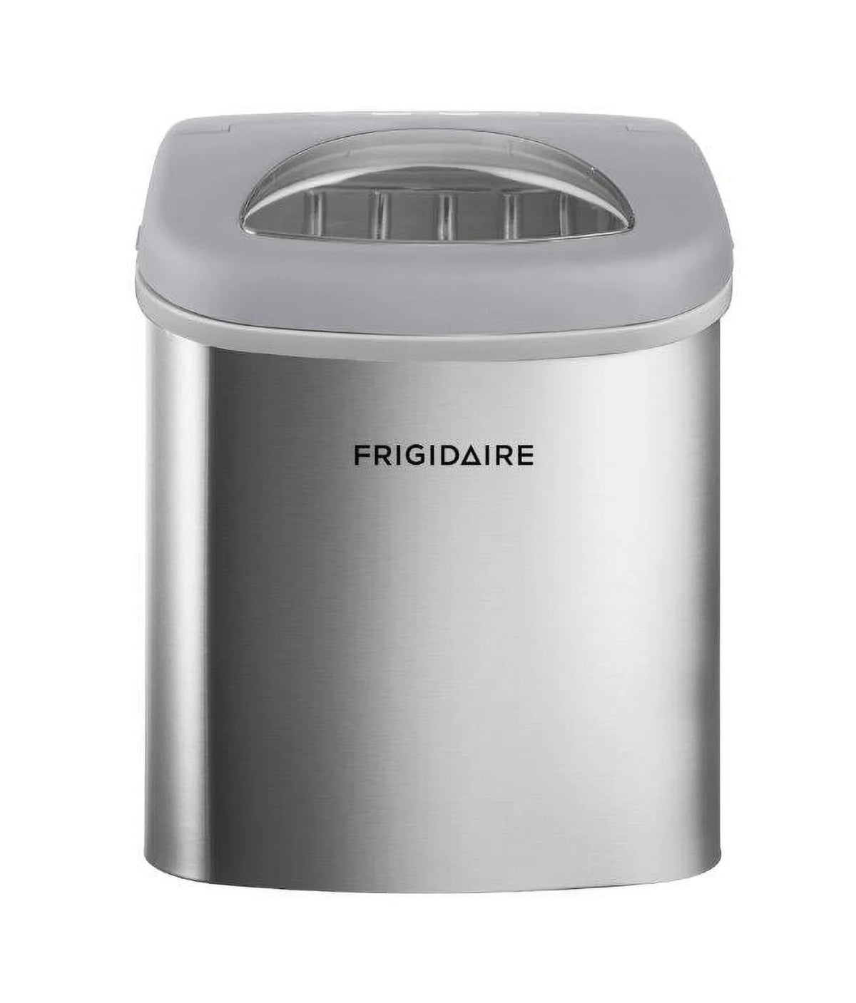 Frigidaire, 26 lbs. Ice Maker, Bullet-Shaped Ice, Stainless Steel, EFIC130