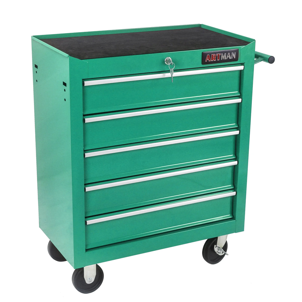 ARTMAN 5 Drawer Rolling Tool Chest, Tool Storage Cabinet  with Wheels and Drawers for Garage Warehouse