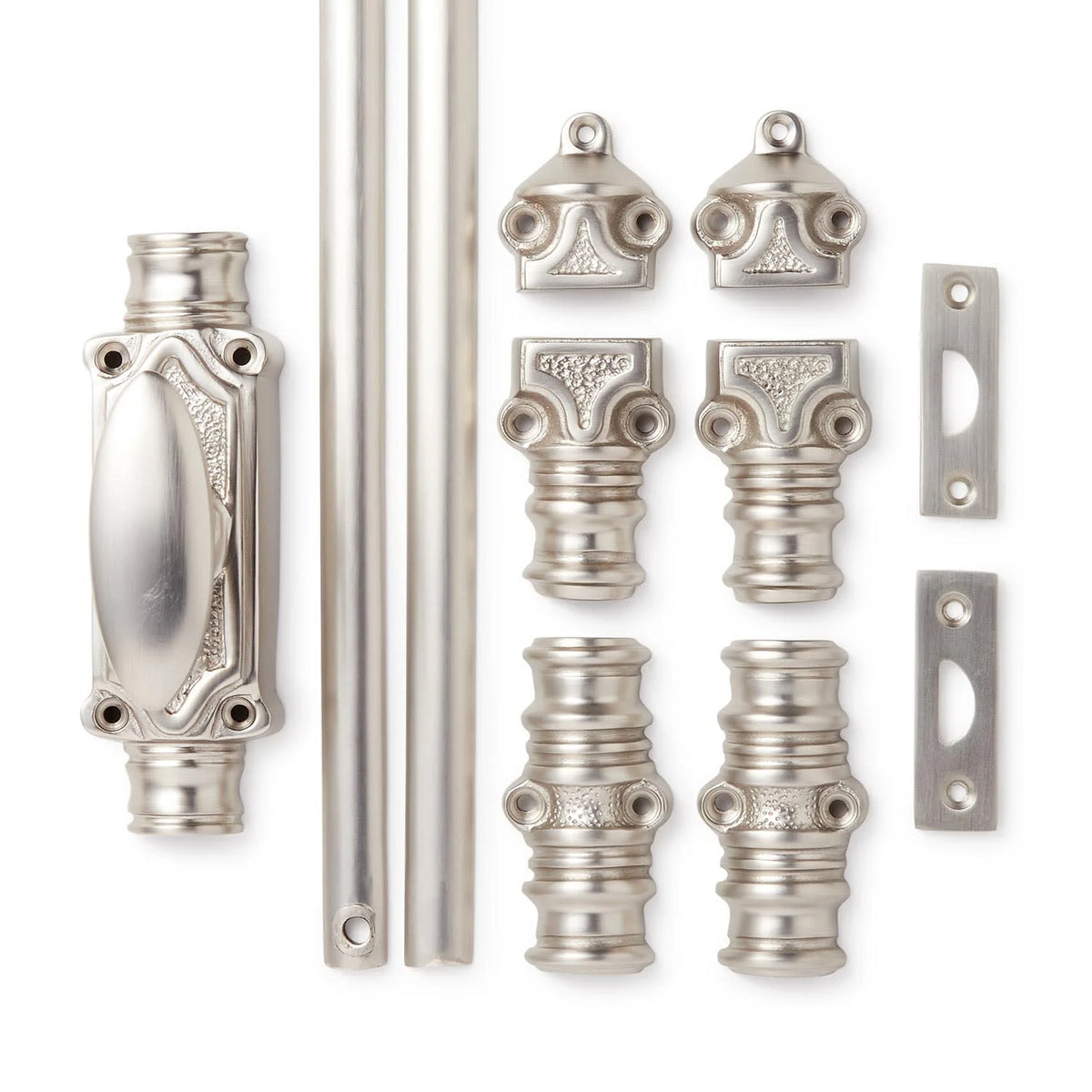 Signature Hardware 942121 Stepney Solid Brass Cremone Bolt For 9 Inch Doors - Brass