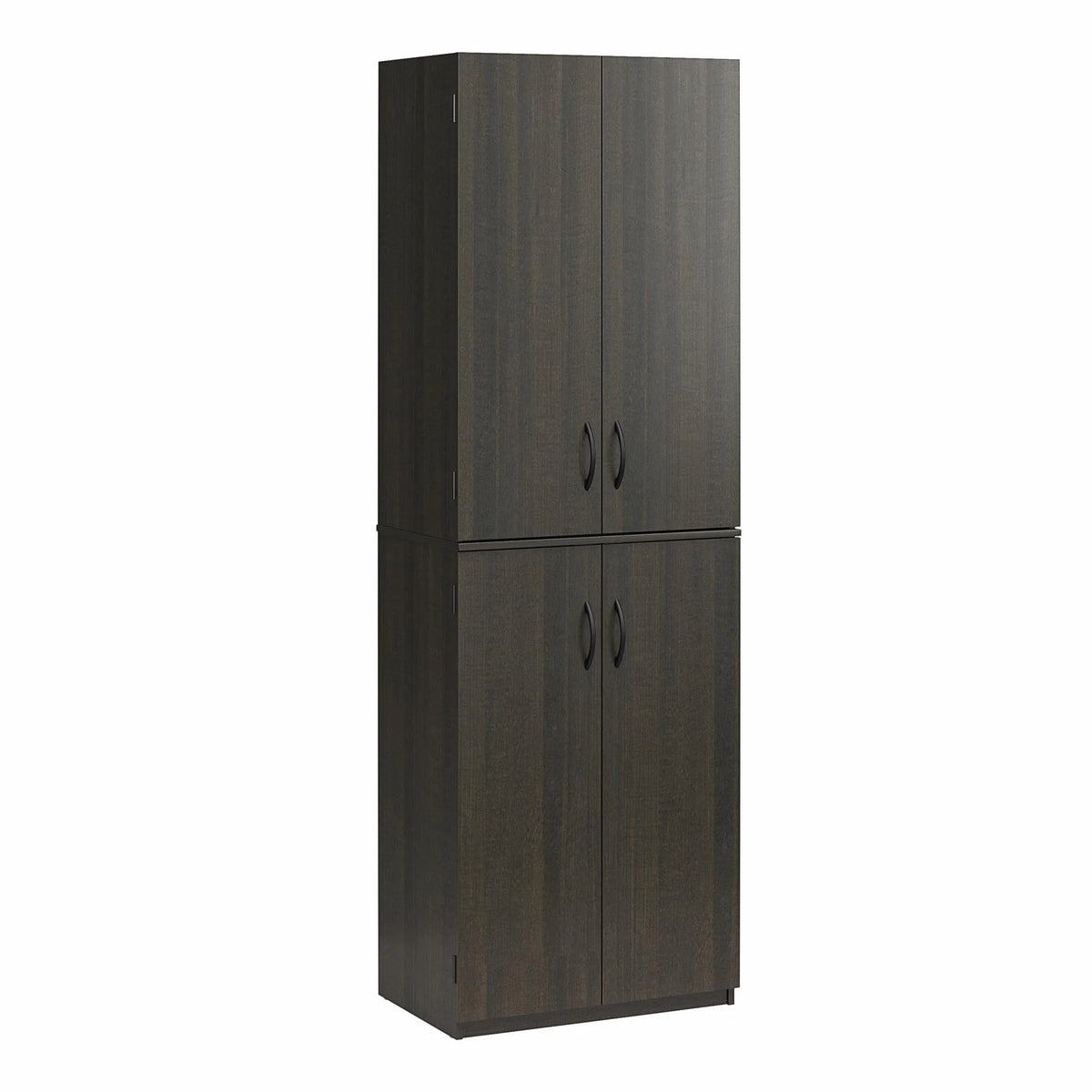 Mainstays 72" 4-Door Storage Cabinet, Espresso