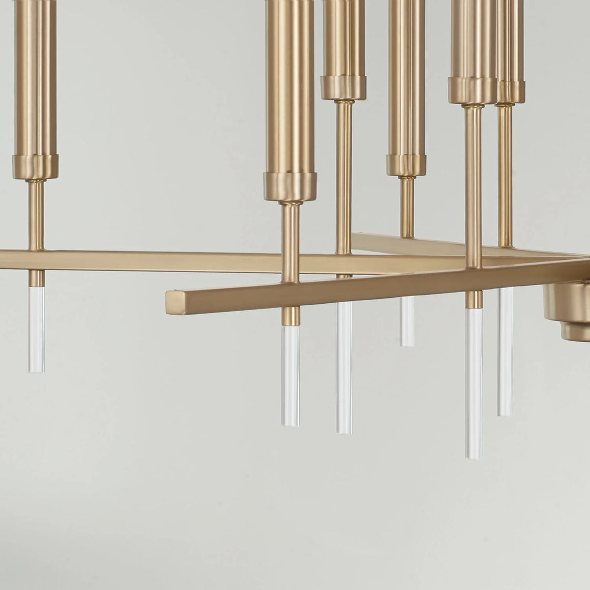 12 Light Chandelier In Mid-Century Modern Style-25 Inches Tall And 35 Inches Wide     -Traditional Installation Capital Lighting 449301Ma