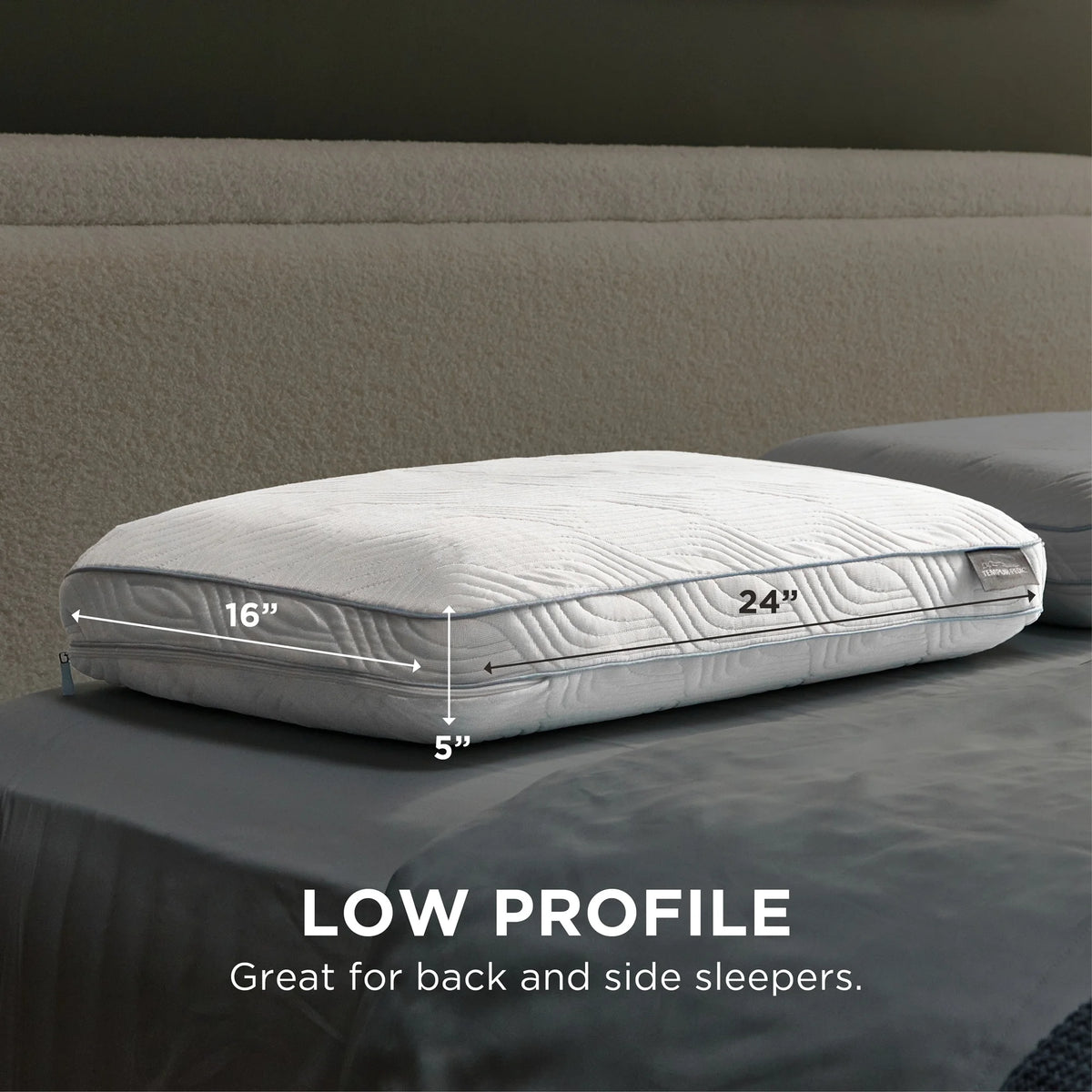 Tempur-Pedic? Cooling Bed Pillow �C Two Pack