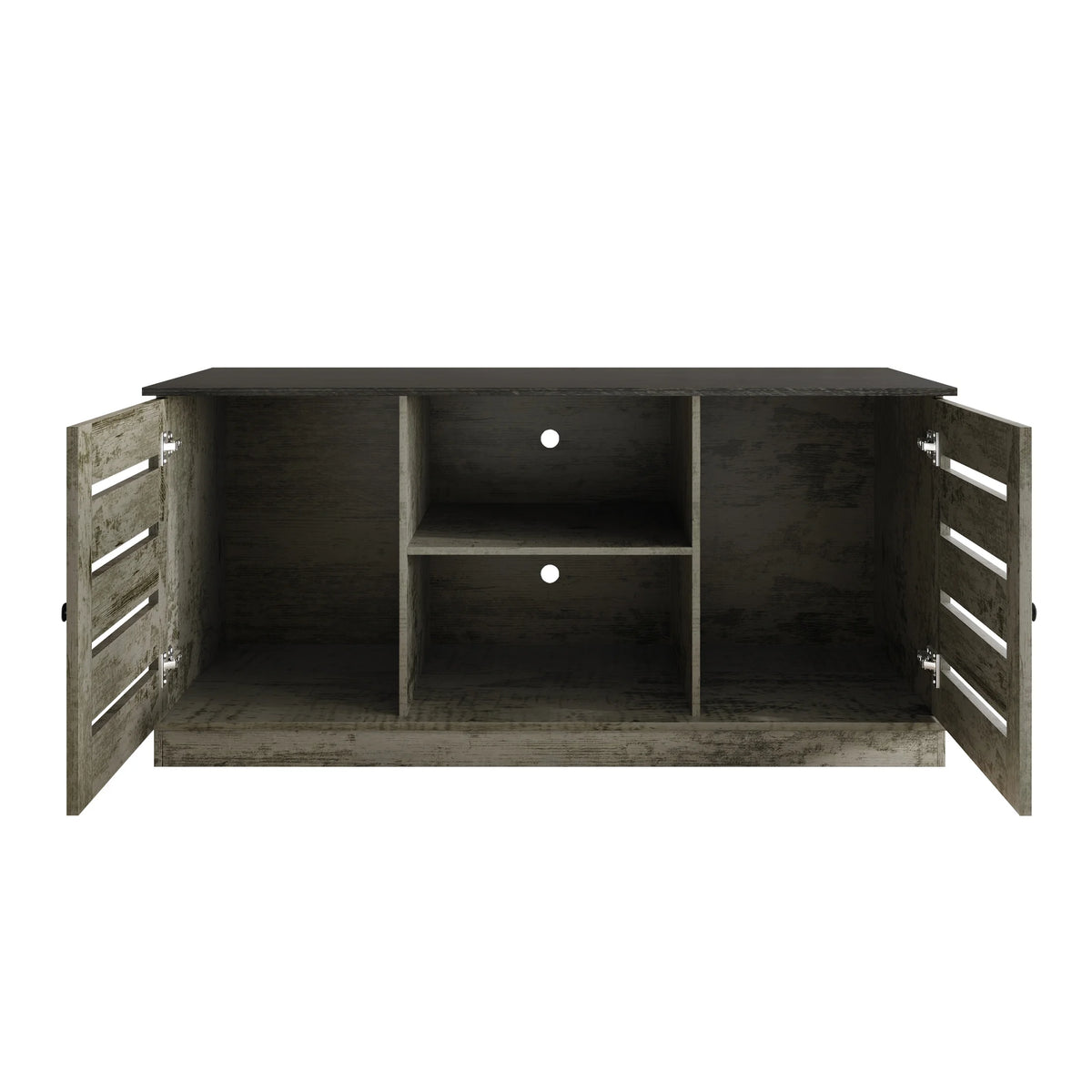 Castle Place Vintage TV Stand Console for TVs up to 50", Blue