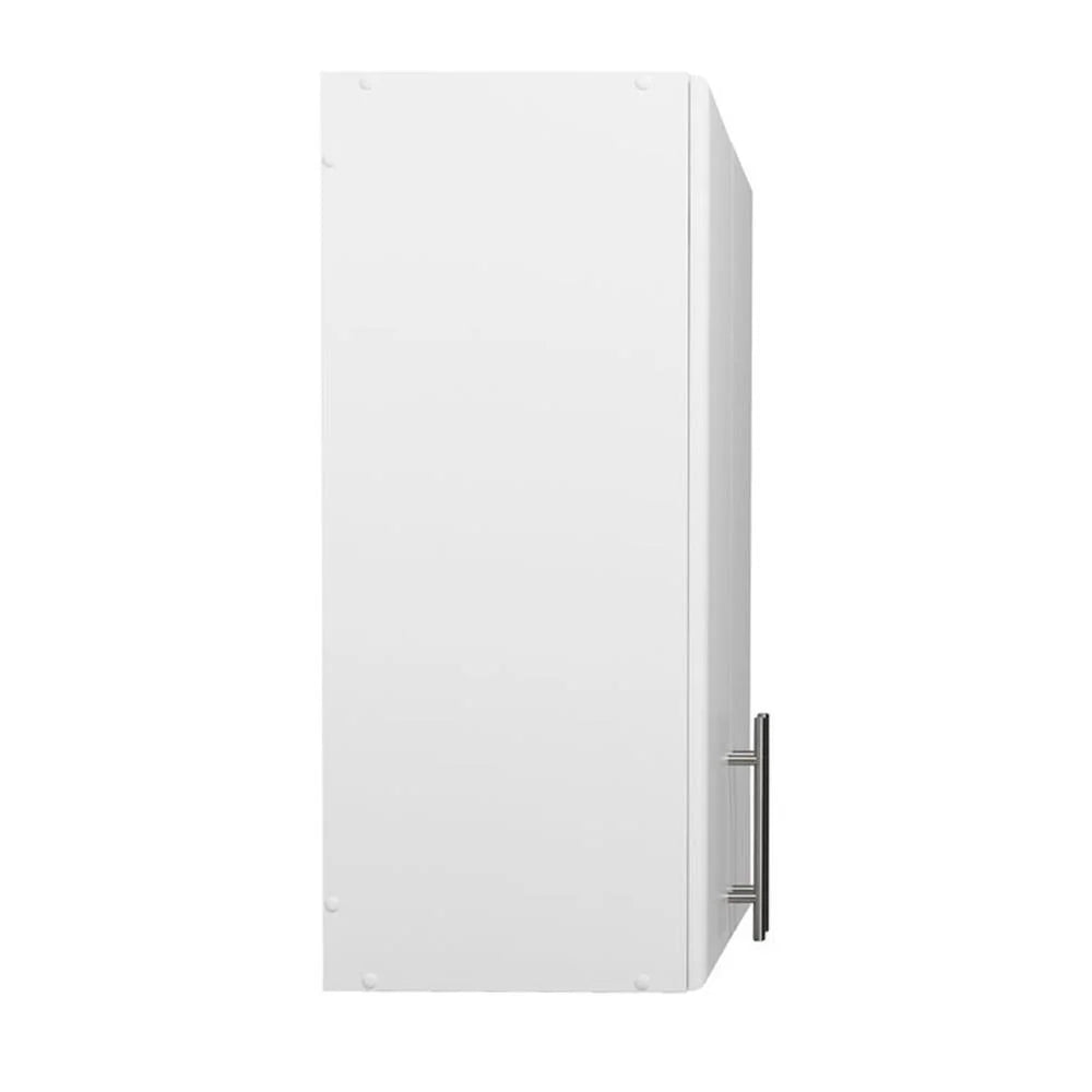 Home Square 2 Piece Wood Wall Cabinet Set in White