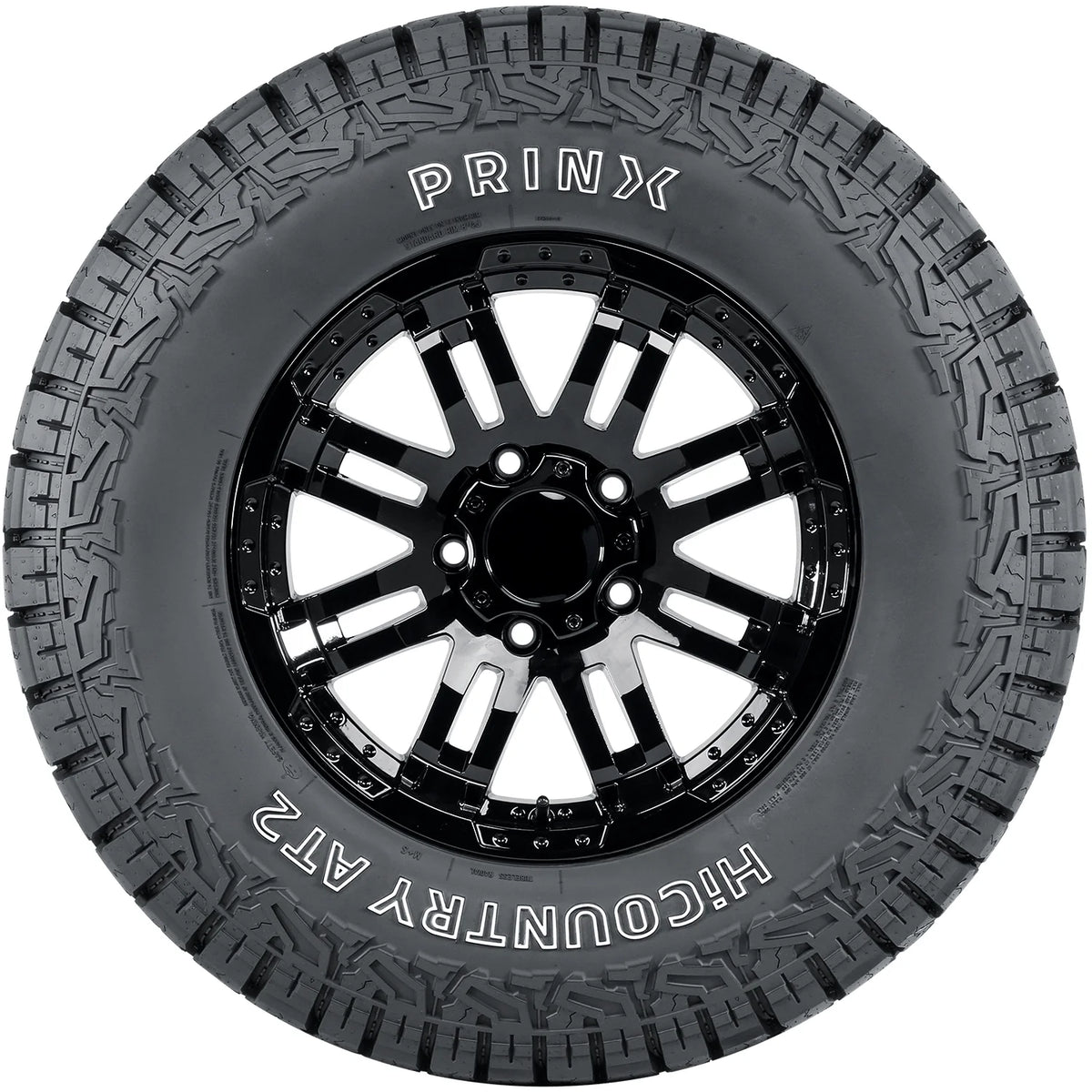 Prinx HiCountry A/T2 LT285/70R17 126/123S E 10 Ply a/t All Terrain All Weather Light Truck Tire