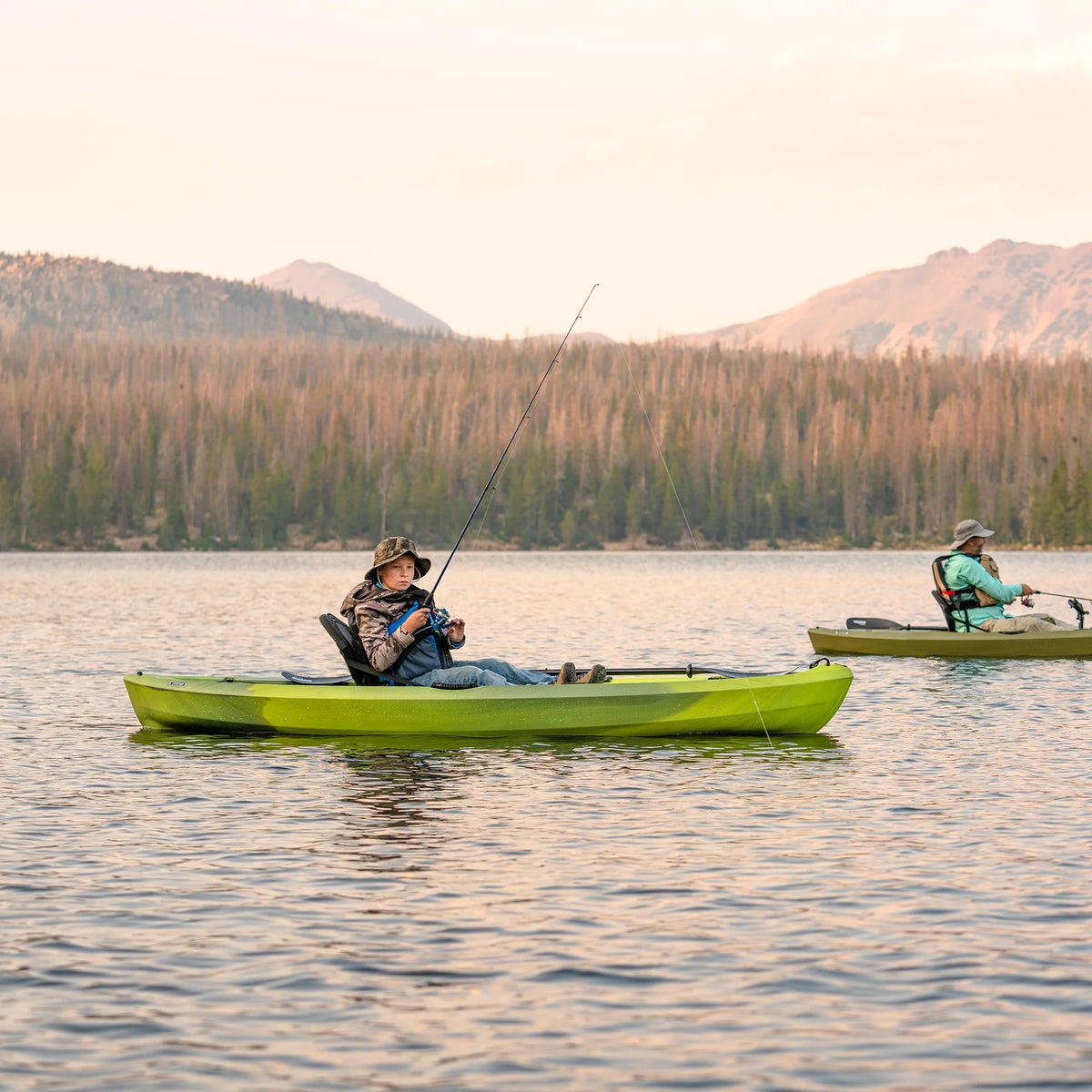 Lifetime Tamarack Angler 10 ft. Fishing Kayak, Volcano Fusion (91340)