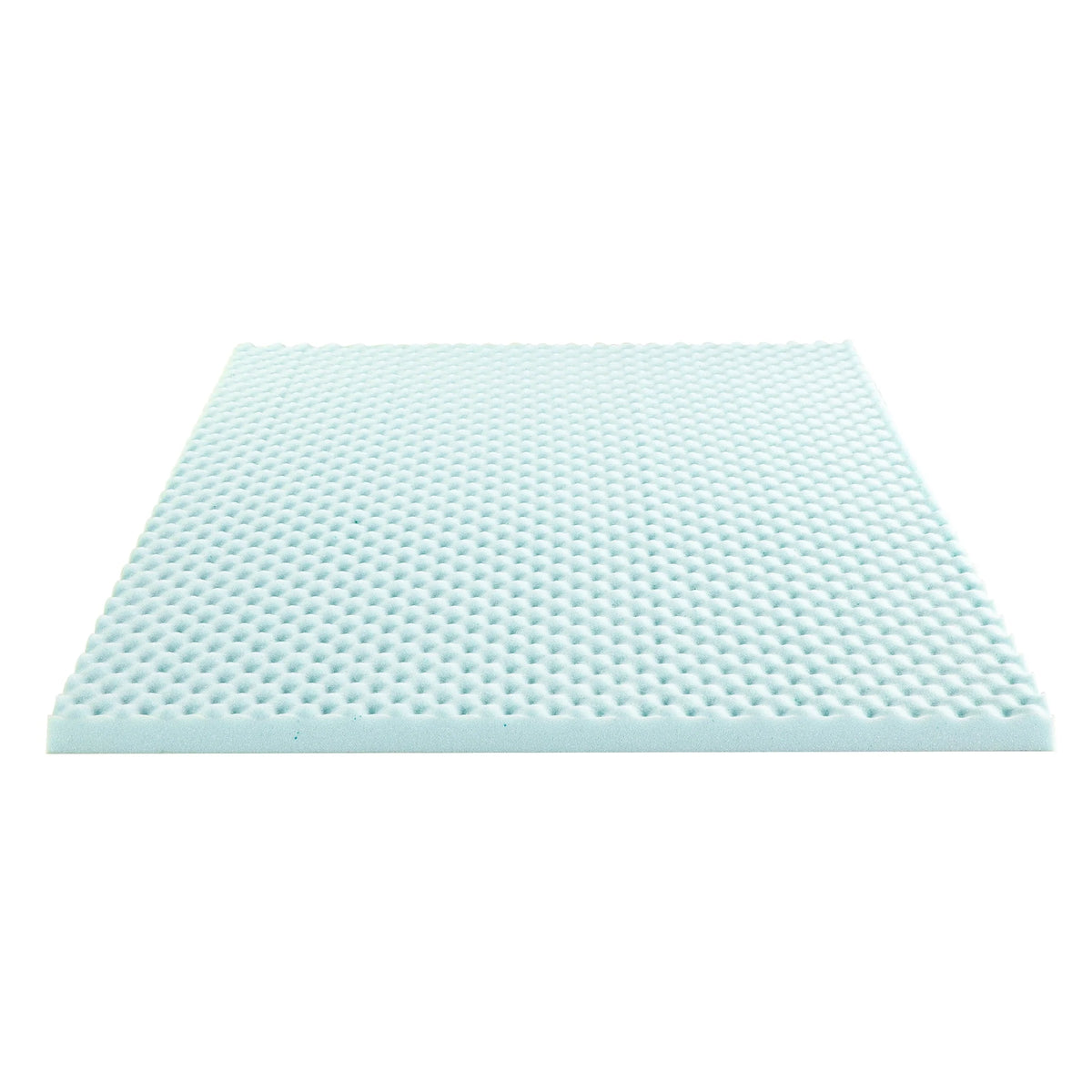 Mellow 4" Cooling Gel Egg Crate Memory Foam Mattress Topper, Queen